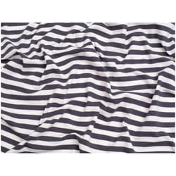 Minerva Cotton Jersey Stretch Knit - per metre - Dark Grey