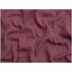 Minerva Cotton Triple Gauze - per metre - Dusky Pink