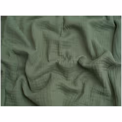 Minerva Cotton Triple Gauze - per metre - Mint Green