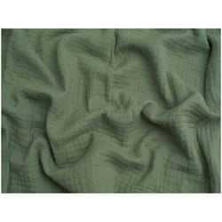 Minerva Cotton Triple Gauze - per metre - Mint Green