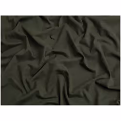 Minerva Core Range Recycled Cotton Jersey Stretch Knit - per metre - Olive Green
