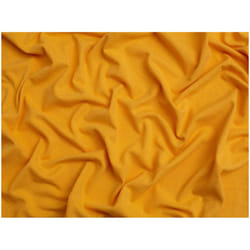 Minerva Core Range Recycled Cotton Jersey Stretch Knit - per metre - Ochre
