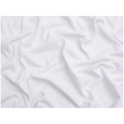 Minerva Core Range Recycled Cotton Jersey Stretch Knit - per metre - White
