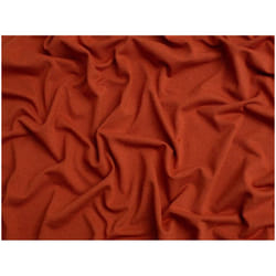 Minerva Core Range Recycled Cotton Jersey Stretch Knit - per metre - Rust