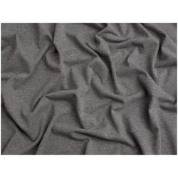 Minerva Core Range Recycled Cotton Jersey Stretch Knit - per metre - Grey