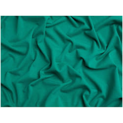 Minerva Core Range Recycled Cotton Jersey Stretch Knit - per metre - Petrol