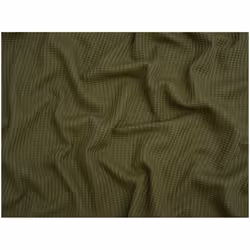 Minerva Waffle Textured Stretch Knit - per metre - Olive Green