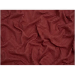 Minerva Waffle Textured Stretch Knit - per metre - Ginger