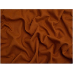 Minerva Core Range Mini Waffle Textured Stretch Knit - per metre - Rust