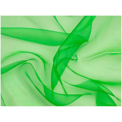 Minerva Sheer Organza - per metre - Bright Green