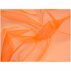 Minerva Sheer Organza - per metre - Flo Orange
