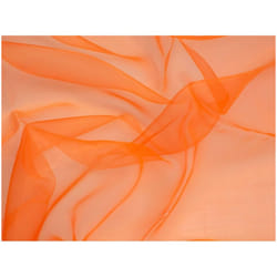 Minerva Sheer Organza - per metre - Flo Orange