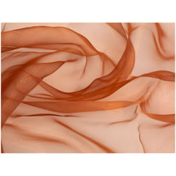 Minerva Sheer Organza - per metre - Copper