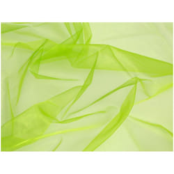Minerva Sheer Organza - per metre - Lime Green