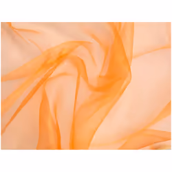 Minerva Sheer Organza - per metre - Orange