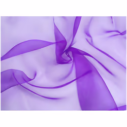 Minerva Sheer Organza - per metre - Purple