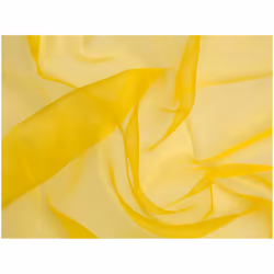 Minerva Sheer Organza - per metre - Yellow