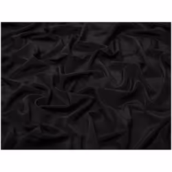 Minerva Polyester Morrocaine Crepe - per metre - Black