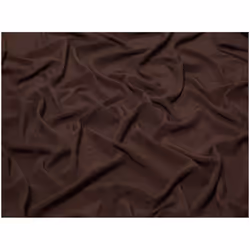 Minerva Polyester Morrocaine Crepe - per metre - Chocolate Brown