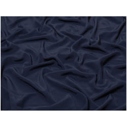 Minerva Polyester Morrocaine Crepe - per metre - Navy Blue