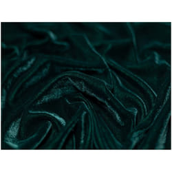 Minerva Triple Crown Velvet Fabric - per metre - Bottle Green