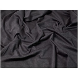 Minerva Soft Ponte Roma Double Stretch Knit Fabric - per metre - Dark Grey Marl