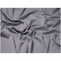 Minerva Soft Ponte Roma Double Stretch Knit Fabric - per metre - Silver Grey