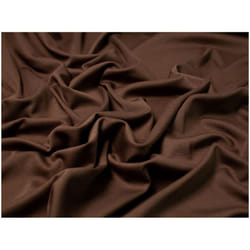 Minerva Soft Ponte Roma Double Stretch Knit Fabric - per metre - Mid Brown