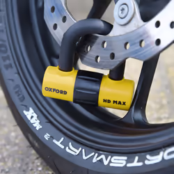 Oxford HD MAX Security disc lock - yellow