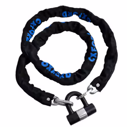 Oxford HD Chain Lock motorcycles Padlock - 2M, black
