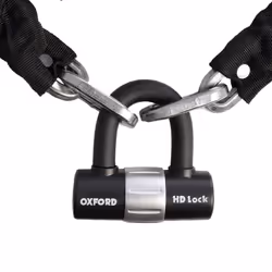 Oxford HD Chain Lock motorcycles Padlock - 2M, black