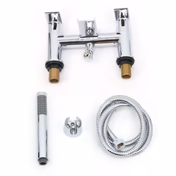 Waterfall Bath Shower Mixer Tap Chrome Hand Held Shower Head