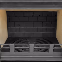 5KW Log Burner Fireplace Multifuel Wood Burning Stove Cast Iron Black Defra Eco Design