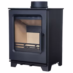 Defra 5KW Log Wood Burning Multifuel Stove Woodburner Fireplace Eco Design Ready