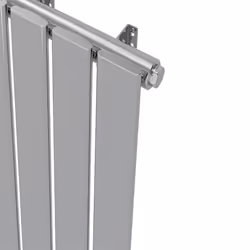 NRG Horizontal Vertical Flat Panel Designer Radiator Central Heating Radiator Rads - 600x748mm Single, Chrome