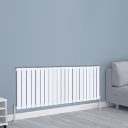 NRG Horizontal Vertical Flat Panel Designer Radiator Central Heating Radiator Rads - 600x1428mm Single, White