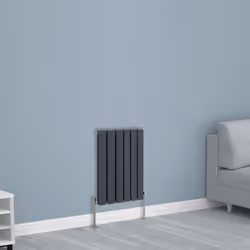 NRG Horizontal Vertical Flat Panel Designer Radiator Central Heating Radiator Rads - 600x408mm Double, Anthracite