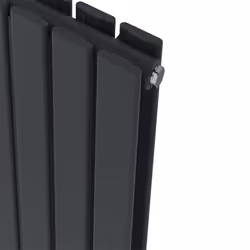 NRG Horizontal Vertical Flat Panel Designer Radiator Central Heating Radiator Rads - 600x408mm Double, Anthracite