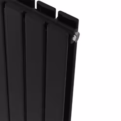 NRG Horizontal Vertical Flat Panel Designer Radiator Central Heating Radiator Rads - 600x884mm Double, Black