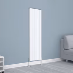 NRG Horizontal Vertical Flat Panel Designer Radiator Central Heating Radiator Rads - 1600x408mm Double, White