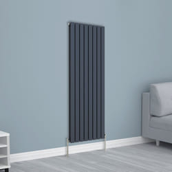 NRG Horizontal Vertical Flat Panel Designer Radiator Central Heating Radiator Rads - 1600x544mm Double, Anthracite