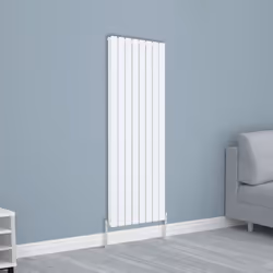 NRG Horizontal Vertical Flat Panel Designer Radiator Central Heating Radiator Rads - 1600x544mm Double, White