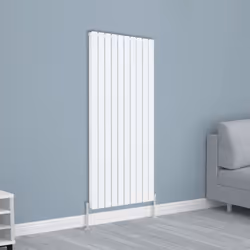 NRG Horizontal Vertical Flat Panel Designer Radiator Central Heating Radiator Rads - 1600x680mm Double, White