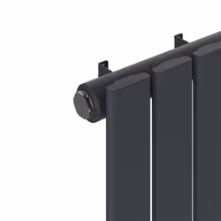 NRG Horizontal Vertical Flat Panel Designer Radiator Central Heating Radiator Rads - 1800x272mm Single, Anthracite