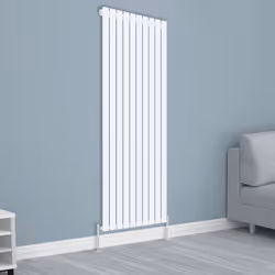 NRG Horizontal Vertical Flat Panel Designer Radiator Central Heating Radiator Rads - 1800x680mm Single, White