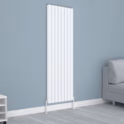 NRG Horizontal Vertical Flat Panel Designer Radiator Central Heating Radiator Rads - 1800x544mm Double, White