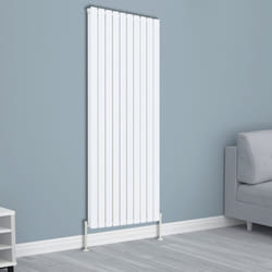 NRG Horizontal Vertical Flat Panel Designer Radiator Central Heating Radiator Rads - 1800x680mm Double, White