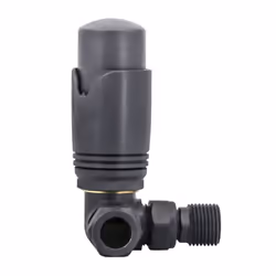 NRG Corner TRV Thermostatic Radiator Valves Central Heating Taps Anthracite