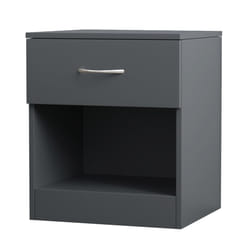 NRG Chest of Drawers With Metal Handles Bedroom Furniture Storage Cabinets - 1 Drawer-With Metal Handles, Grey