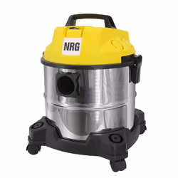 NRG Wet and Dry Vacuum Cleaner, 3 in 1 20L Capacity 18KPa Vacuum Cleaners with Blowing Function 18KPa Suction include Floor Brush Crevice Tool 1200W
